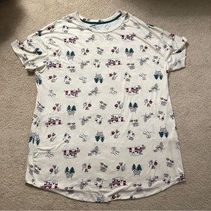 Terra & sky women sleep-shirt